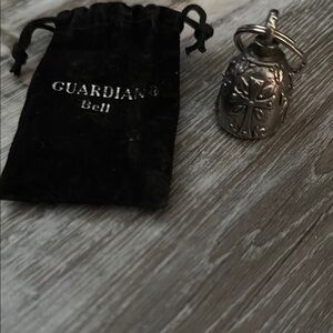 Bell Silver Keychain